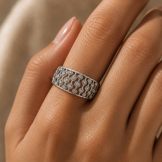 Royal Diamond Band Ring