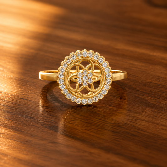 Aurora Diamond Ring