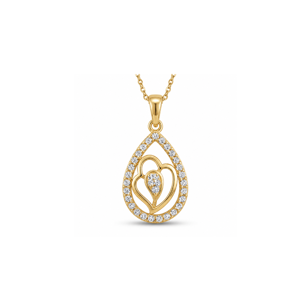 Eternal Heart Lab Grown Diamond Pendant