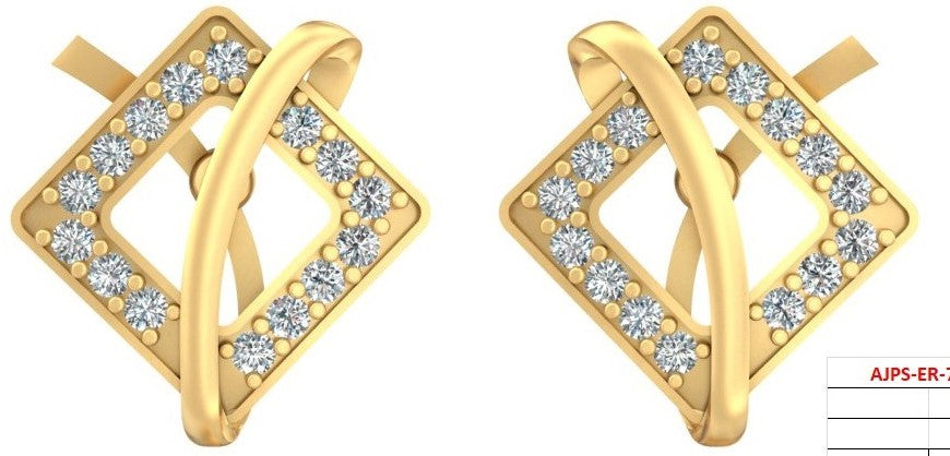 18KT Gold wit lab grown diamndd