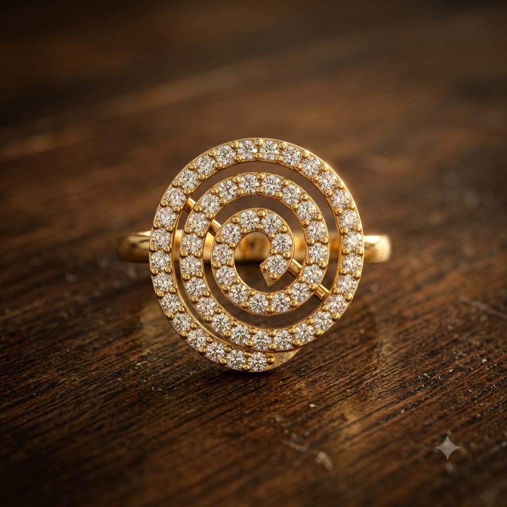 Circular Loop Ring