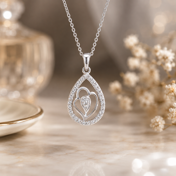 Heart Diamond Pendant