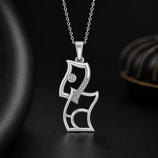 Diamond Dove Pendant