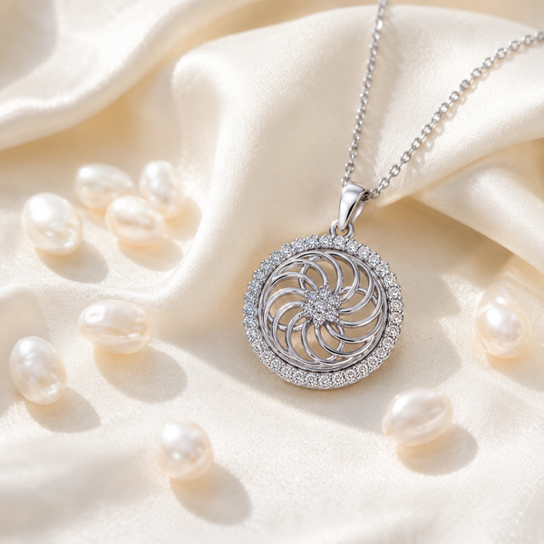Vortex Diamond Pendant