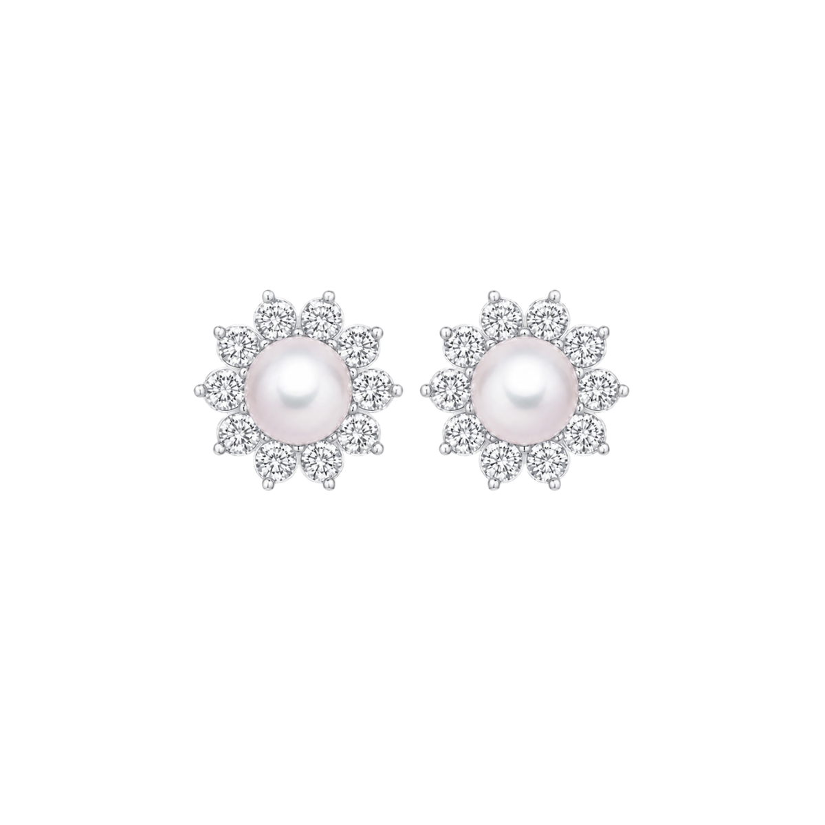 Pearl Floral Stud