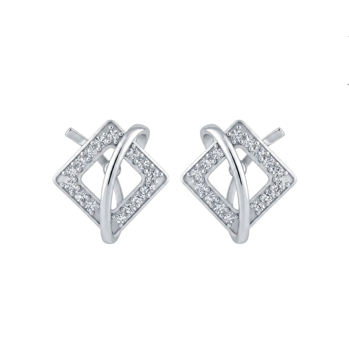 Prism Diamond Stud