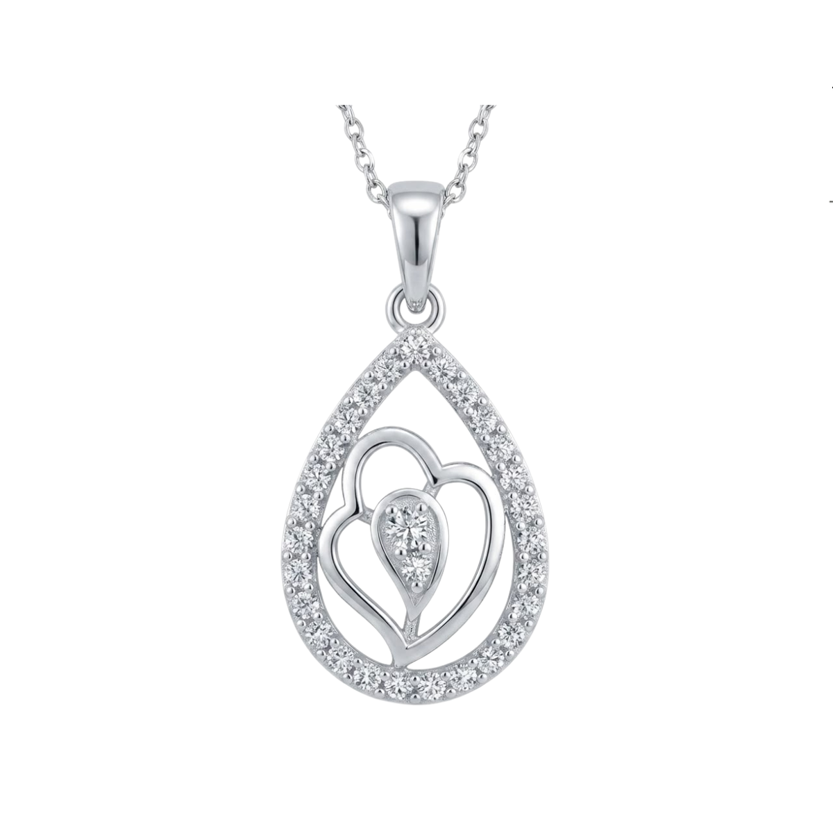 Heart Diamond Pendant