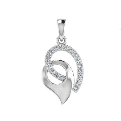 Leaf Diamond Pendant