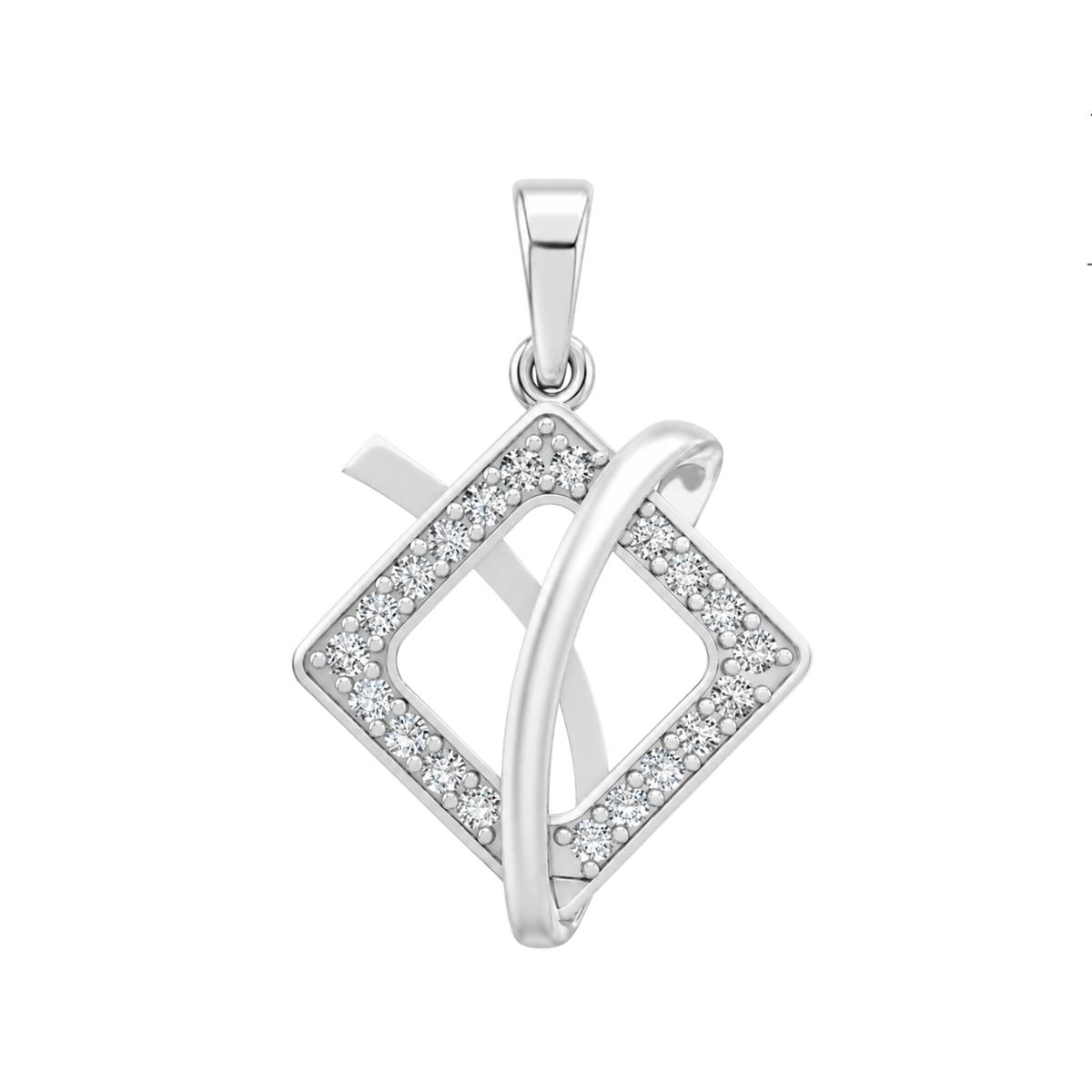 Prism Diamond Pendant