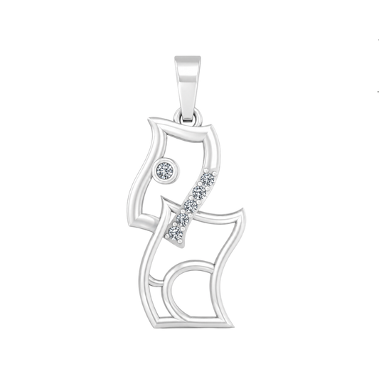 Diamond Dove Pendant
