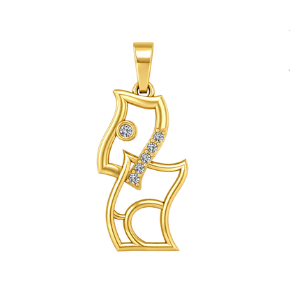 Diamond Dove Pendant