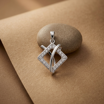 Infinity Prism Diamond Pendant