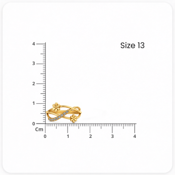 Bloom Infinity Floral Diamond Ring