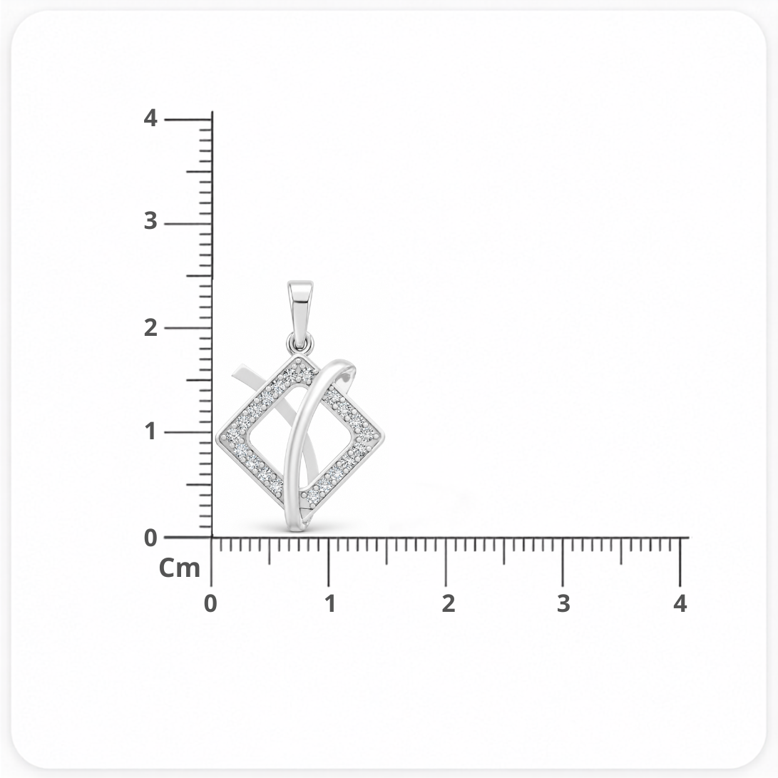 Infinity Prism Diamond Pendant