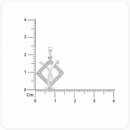 Infinity Prism Diamond Pendant