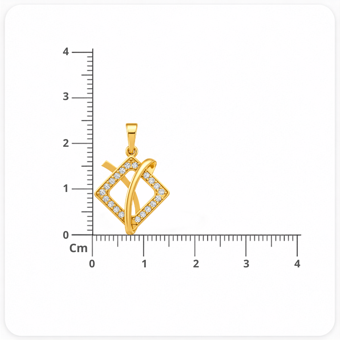 Infinity Prism Diamond Pendant