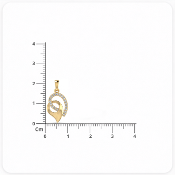 Celestial Leaf Diamond Pendant