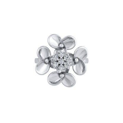 Kashish Nargis Blooming Floral Statement Diamond Ring