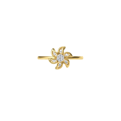 Eterna Petals Diamond Floral Ring