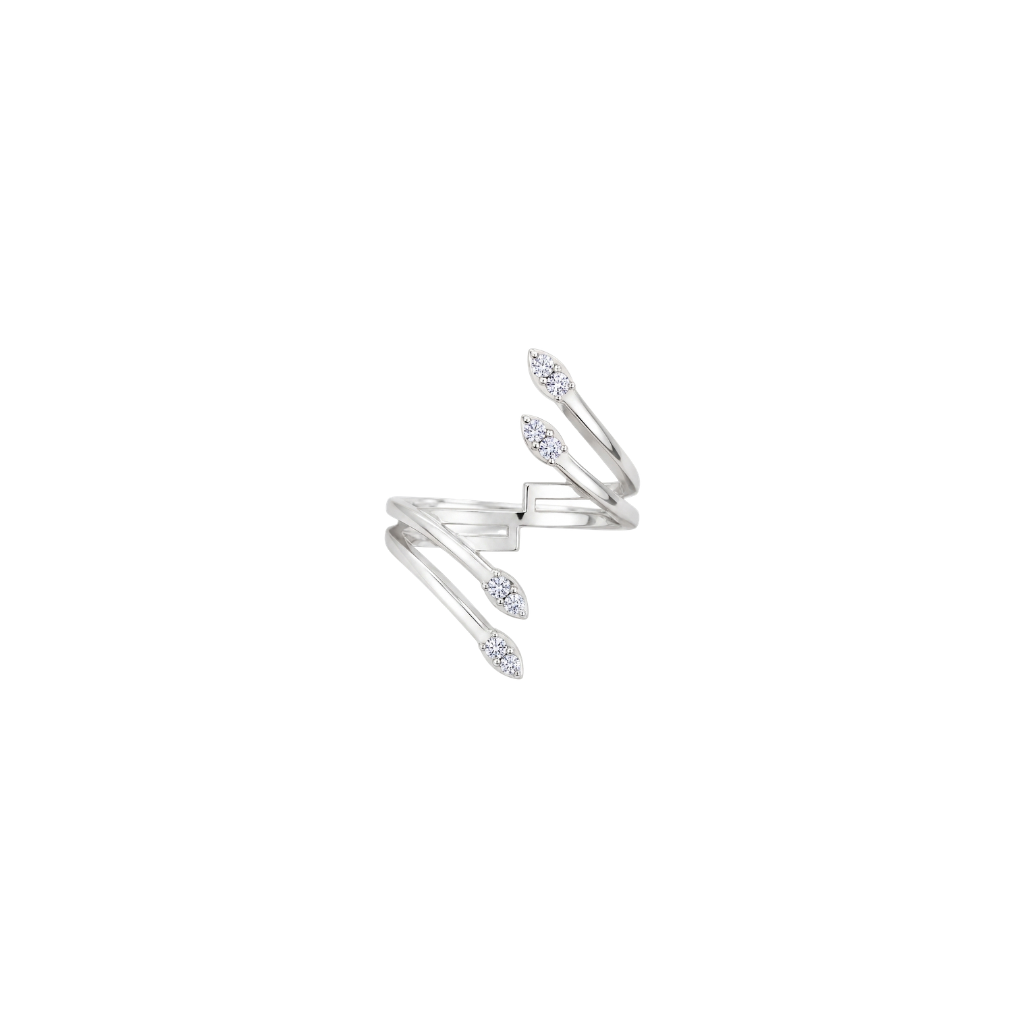 Infinity Grace Open Wrap Diamond Ring