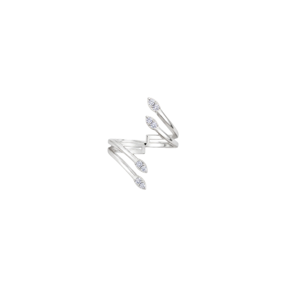 Infinity Grace Open Wrap Diamond Ring
