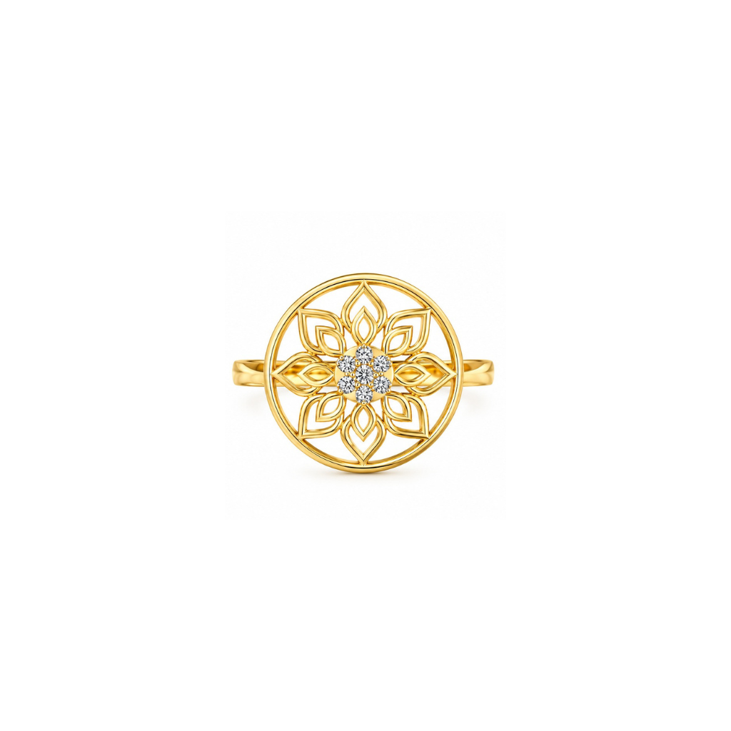 Celestia Bloom Diamond Ring
