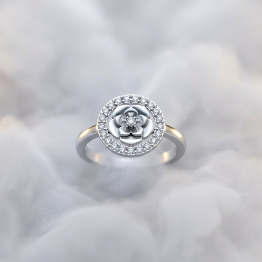 Roselle Diamond Ring