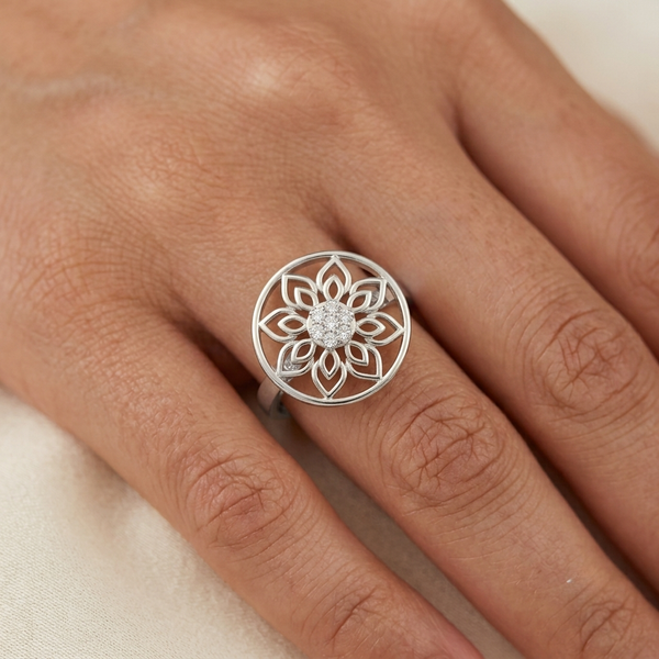 Celestia Bloom Diamond Ring