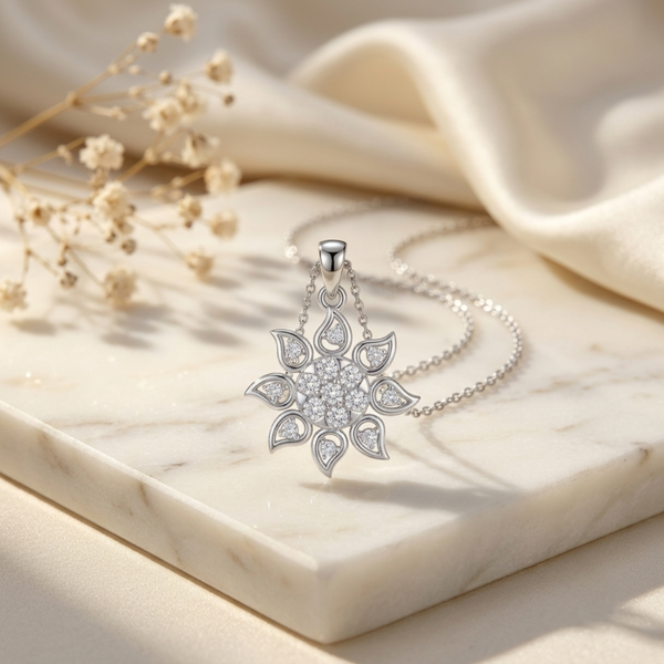 Surya Diamond Pendant