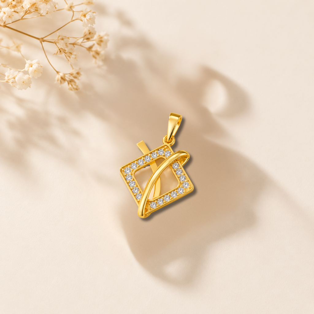 Infinity Prism Diamond Pendant