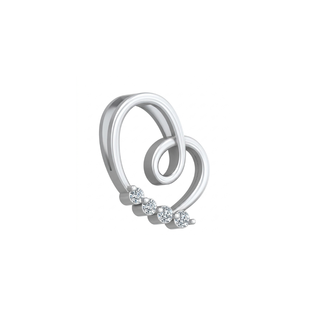 Infinity Aura Diamond Heart Pendant