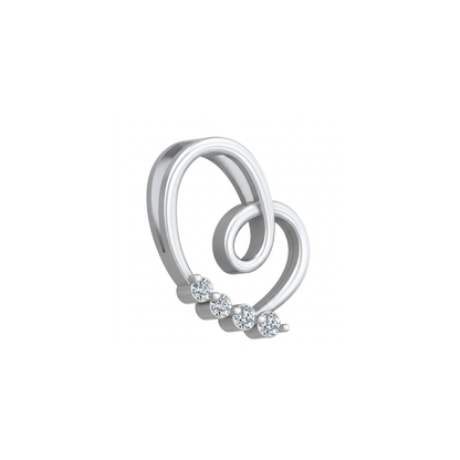 Infinity Aura Diamond Heart Pendant