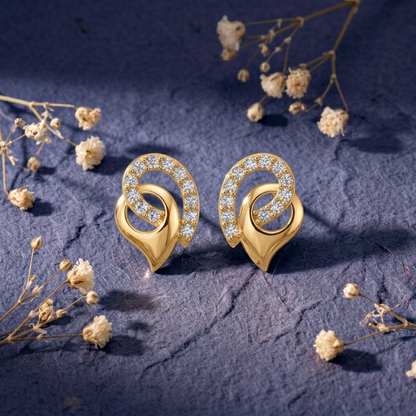 angular earring