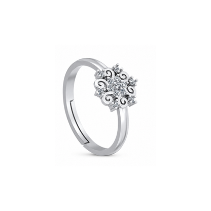 Floral Diamond Ring