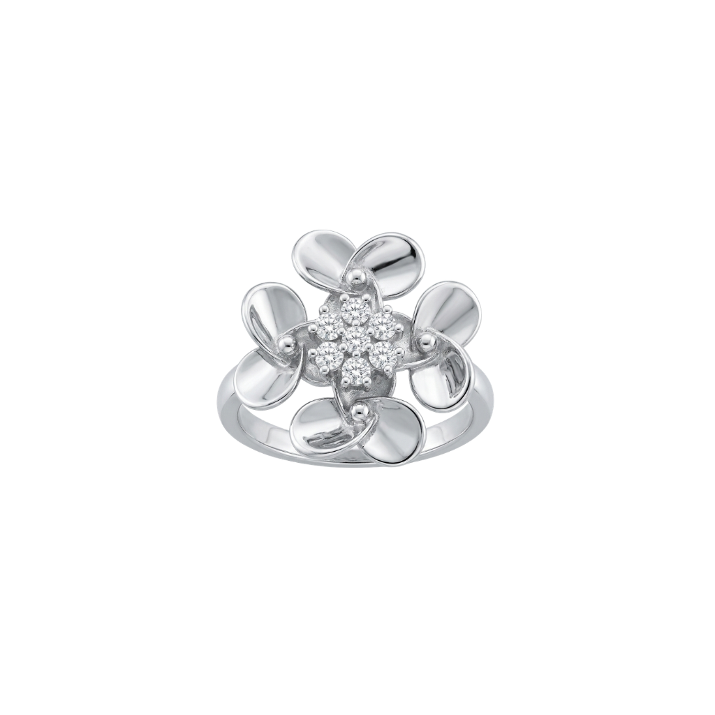Kashish Nargis Blooming Floral Statement Diamond Ring