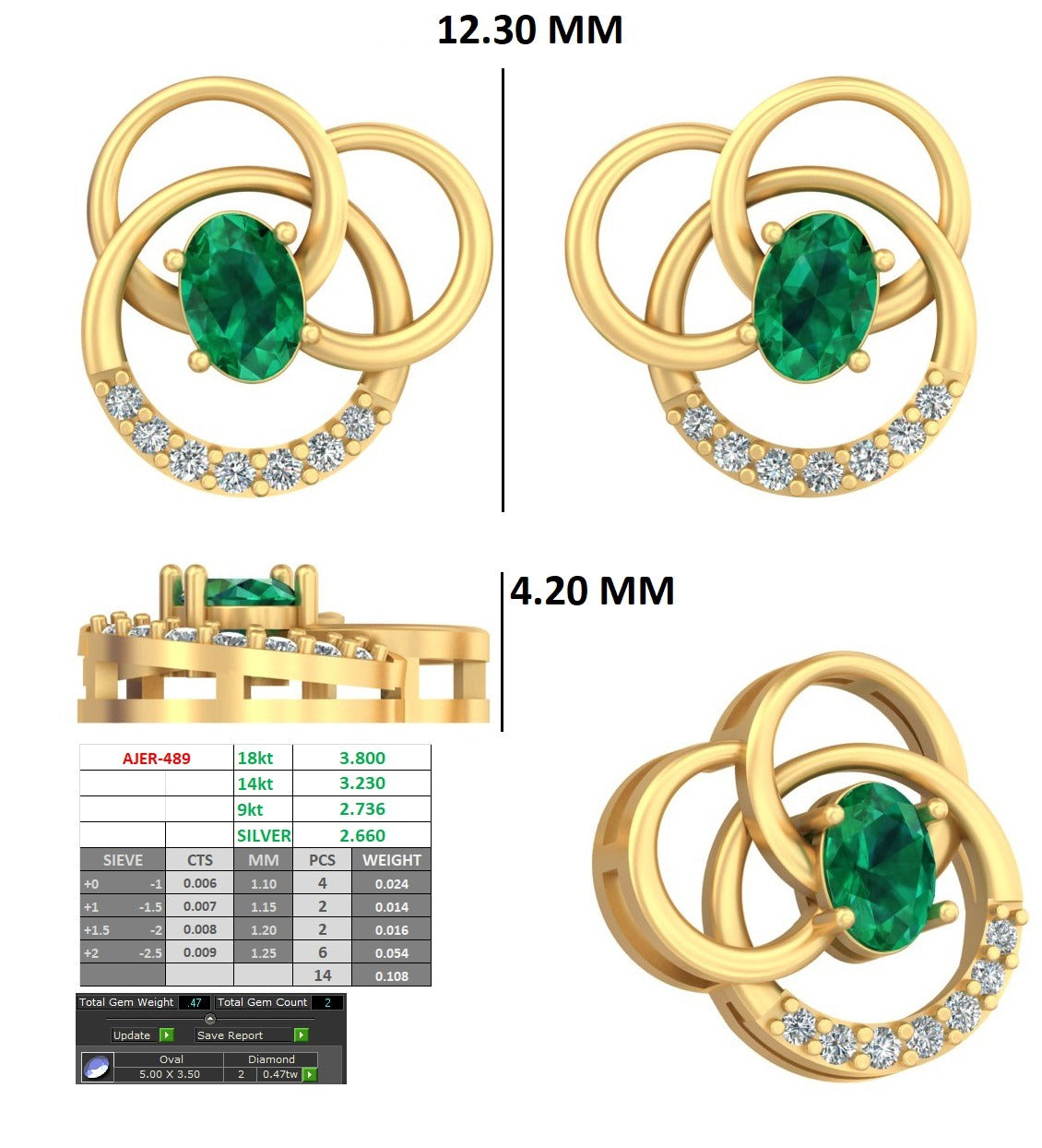 Green stone