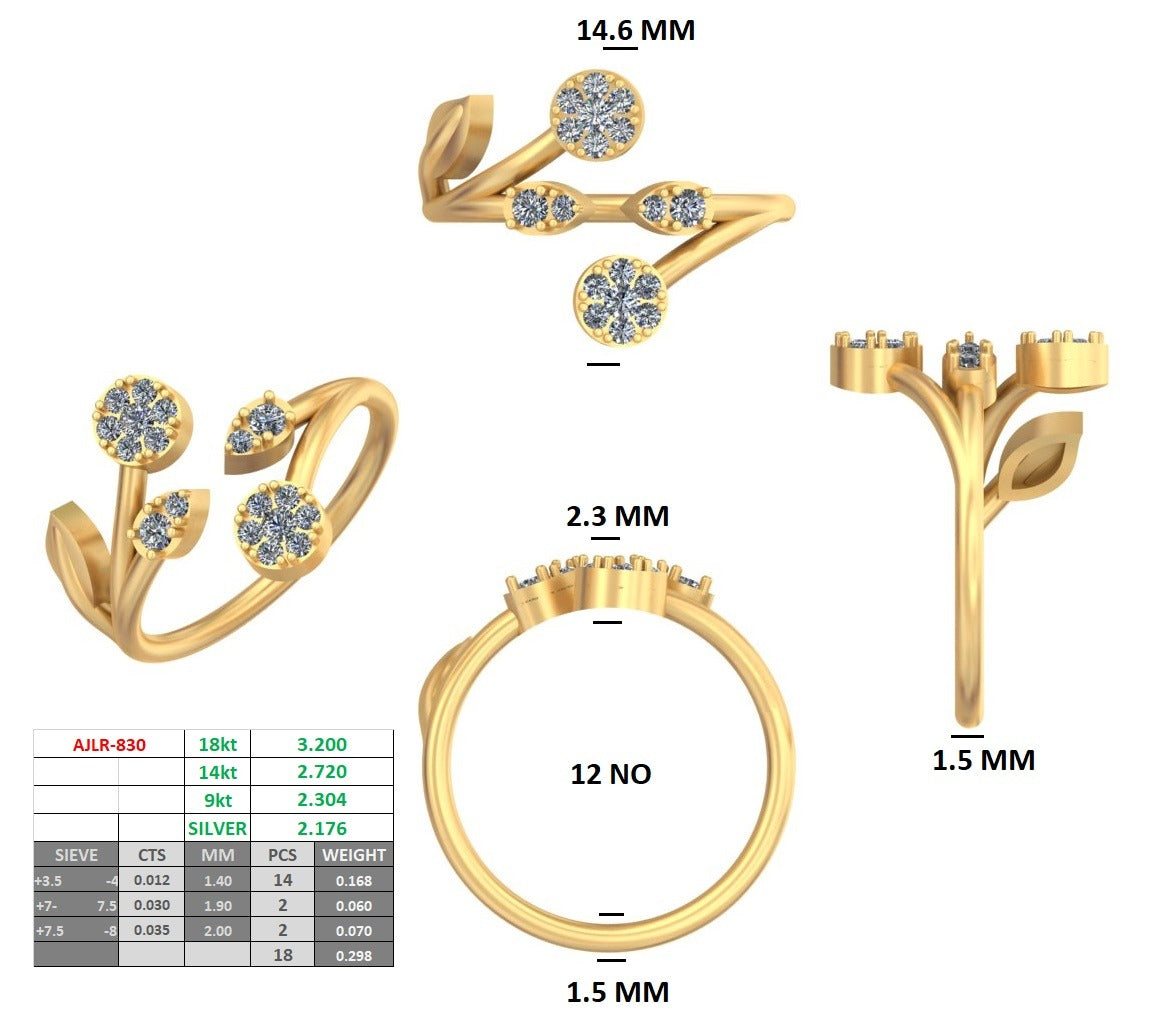 Leaf diamond