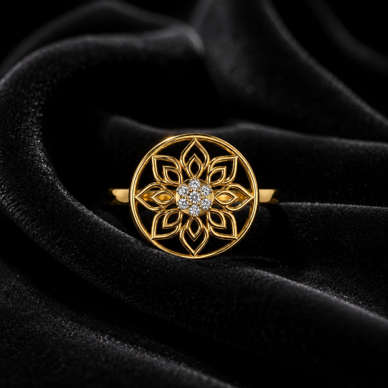 Celestia Bloom Diamond Ring