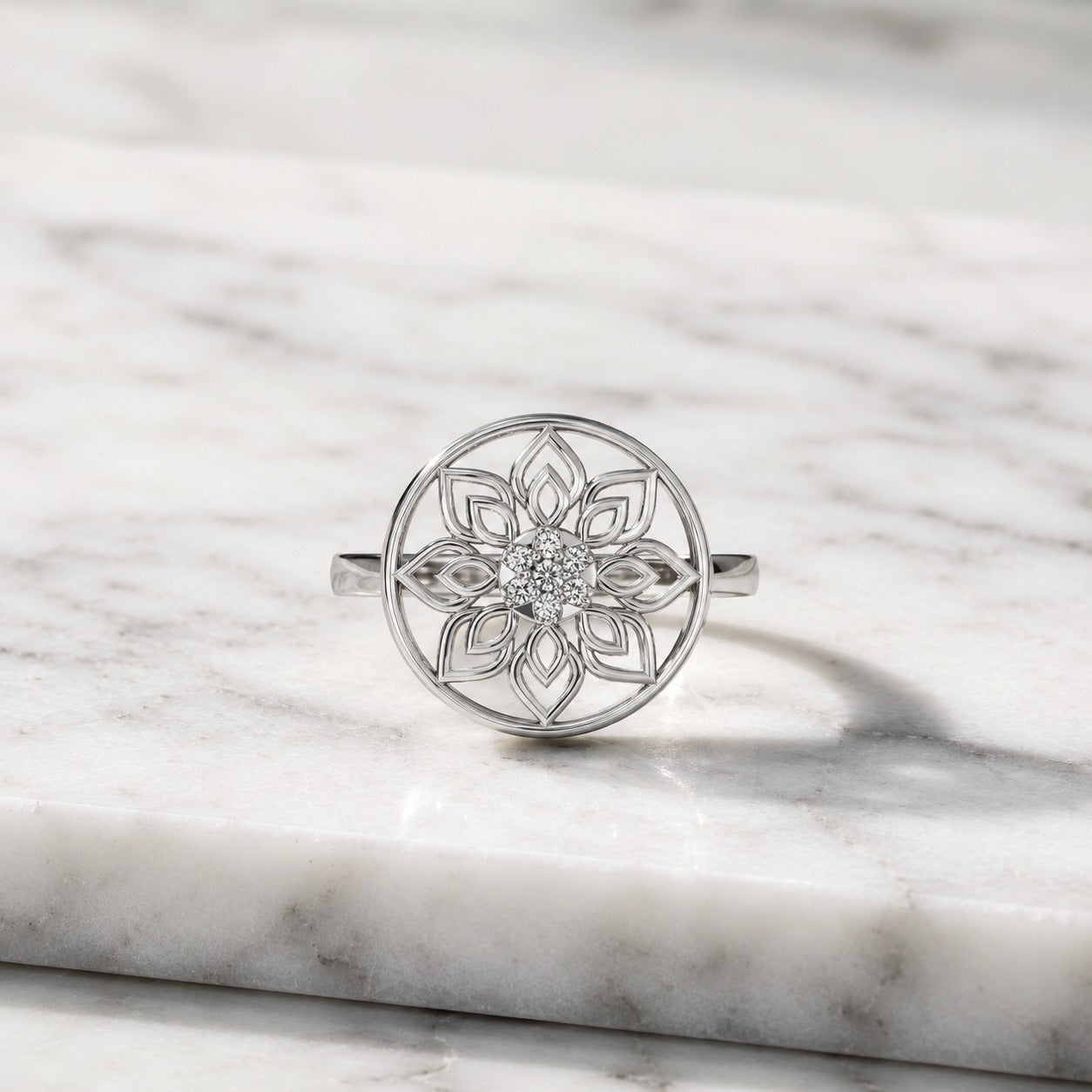 Celestia Bloom Diamond Ring