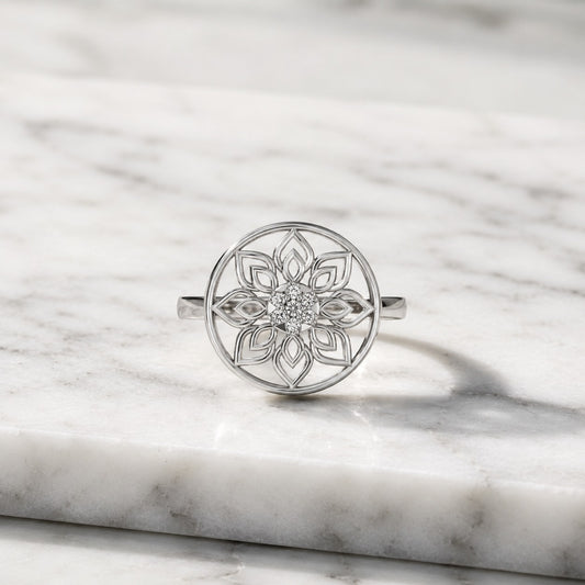 Celestia Bloom Diamond Ring