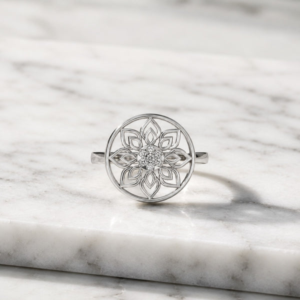 Celestia Bloom Diamond Ring