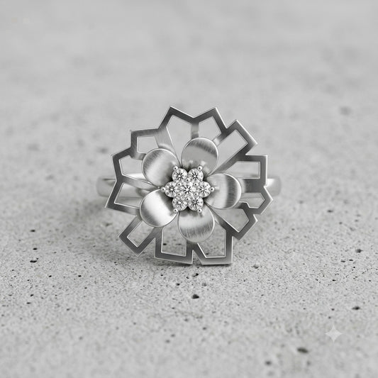 Silver Flower Net